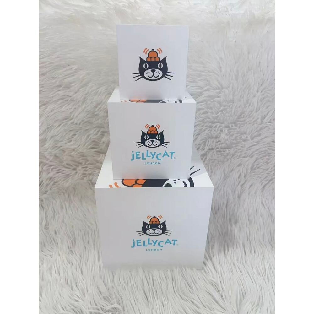 Authentic‼️Jellycat official 25 Year Anniversary Wooden Display Cubes - Set of 3